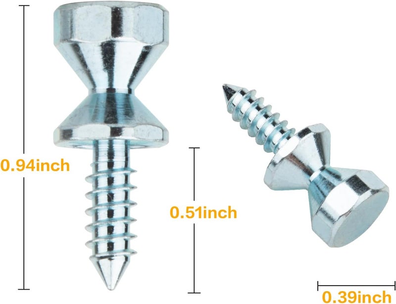 Bixegg 218755504 Refrigerator Door Handle Screw Replacement Fits Electrolux Frigidaire Replaces AP3959968 218755503 218755501 241531502 7218755504 1196353 (2) - Image 2